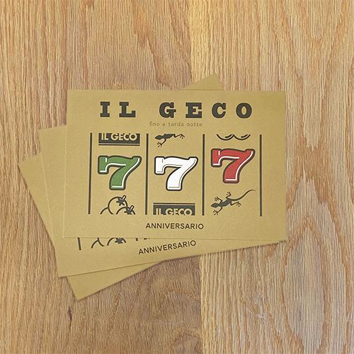 IL GECO：7周年ハガキ